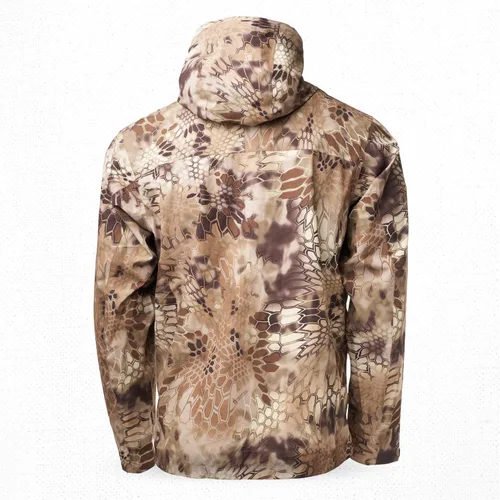 Vista 2 de Kryptek Men's Jupiter Waterproof, Breathable, Packable Camo Hunting Jacket