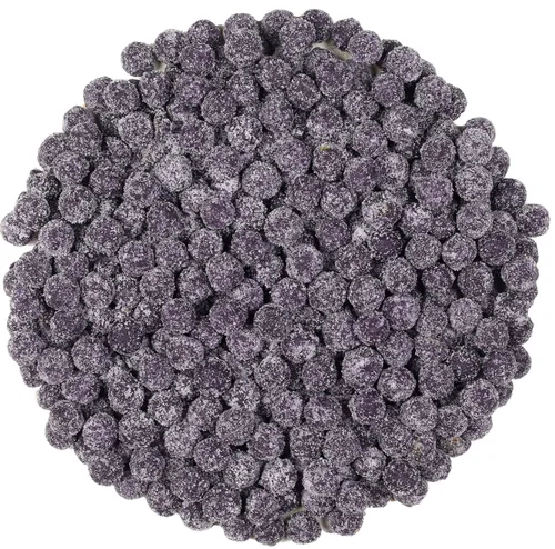 Vista 3 de Paan Corner Falsa Goli Sherbet Berry Ball, vegano, 4.23 onzas, con cuchara