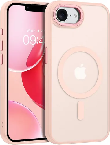 Vista 15 de GaoBao Funda magnética para iPhone 12 y iPhone 12 Pro, compatible con MagSafe, ajuste delgado, a prueba de golpes, translúcido, mate, funda