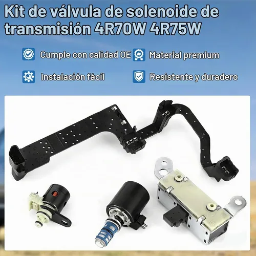 Vista 4 de Kit de válvula electromagnética de transmisión 4R70W 4R75W para Ford F150