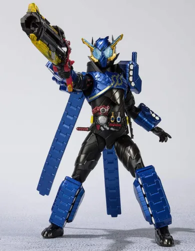 Vista 5 de Bandai Tamashii Nations S.H. Figuarts Kamen Rider Build Tank Tank Forma "Kamen Rider Build" Figura de acción