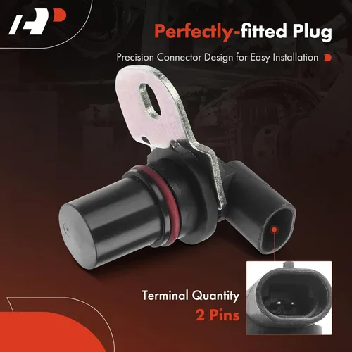 Vista 3 de A-Premium Sensor de velocidad de salida de transmisión 2 pines compatible con Chevrolet