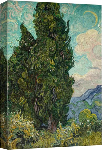 Vista 38 de wall26 Vista de Vetheuil por Claude Monet - Arte moderno impresionista - Arte en lienzo para el hogar, 24 x 36 pulgadas 40. Vista de Vetheuil