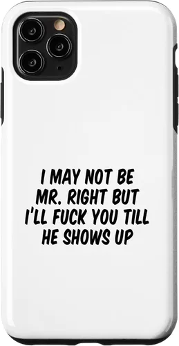 Vista 13 de I May Not Be Mr. Right But I’ll Fuck You Till He Shows Up Case for iPhone 17