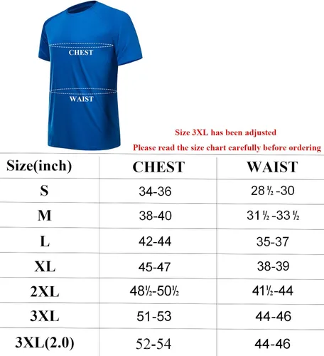 Vista 5 de CE' CERDR Mens Workout Shirts Quick Dry Performance Short Sleeve Athletic Shirts