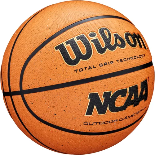 Vista 2 de WILSON Balones de baloncesto para exteriores de la NCAA, color naranja, talla 6 y talla 7