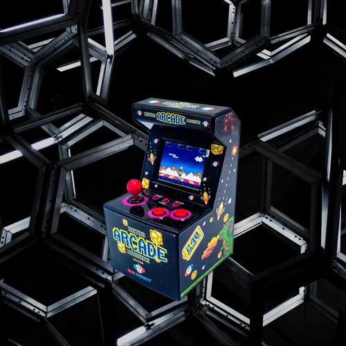 Vista 4 de Mad Monkey - Consola de juegos Retro Arcade, Negro (2000013)