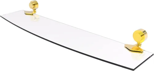 Vista 17 de Allied Brass 433/18 Venus Collection - Estantería de cristal de 18 pulgadas, bronce aceitado Oil Rubbed Bronze