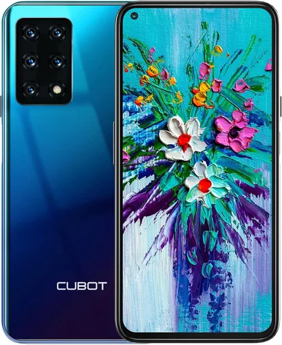 Vista 8 de Teléfono Android, X30 8GB+128GB teléfono celular desbloqueado, pantalla de 6.4 pulgadas, cámara de 48 MP, teléfono celular 4G Dual SIM, batería