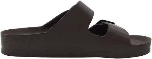 Vista 4 de LuffyMomo - Sandalias ajustables de pata de gallo o con doble hebilla para mujer, material EVA, cómoda base
