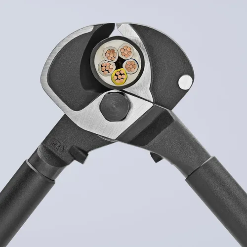 Vista 2 de KNIPEX Tijeras de cable de agarre cómodo 95 12 500