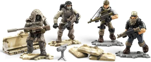 Vista 2 de Mega Construx Call of Duty Desert Snipers Vs. Mercenaries, Multi (GCP06)