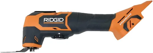 Vista 8 de RIDGID Multiherramienta oscilante inalámbrica sin escobillas de 18 V (solo herramienta) La batería y el cargador se venden por separado, no son