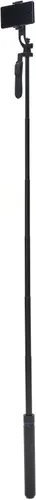 Vista 7 de Benro Mini trípode y palo selfie con control remoto Bluetooth para teléfonos inteligentes (negro) (BK70)