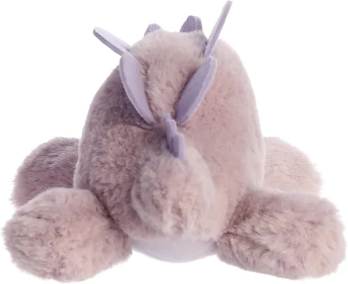 Vista 4 de Aurora® Adorable Mini Flopsie™ Stegosaurus - Animal de peluche - Facilidad lúdica - Compañeros atemporales - Púrpura 8 pulgadas