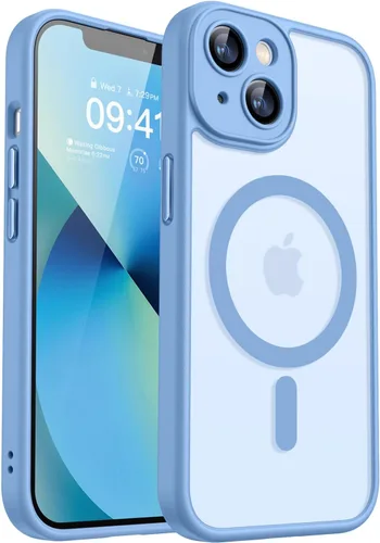 Vista 63 de CANSHN Funda magnética compatible con iPhone Air (6.5 pulgadas), mejorada [protección completa de la cámara] [compatible con Magsafe]
