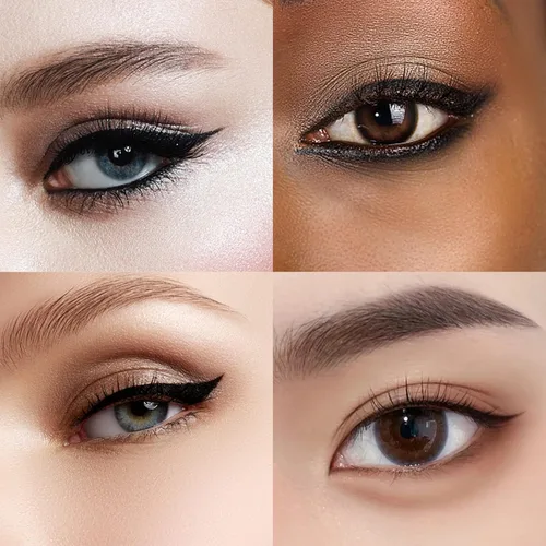 Vista 5 de LAVONE Delineador de ojos líquido impermeable Secado rápido Punta ultrafina Fórmula a prueba de manchas para maquillaje de ojos duradero