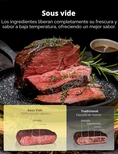 Vista 3 de COMFEE' Olla a presión eléctrica pequeña 7 en 1, olla de cocción lenta, vaporera, salteado, cocción al vacío, calentador, olla múltiple con olla