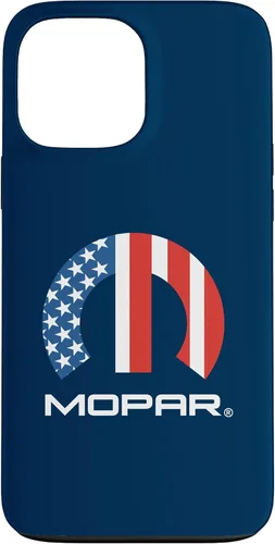 Vista 24 de Mopar - Carcasa con logotipo de bandera americana para iPhone 17