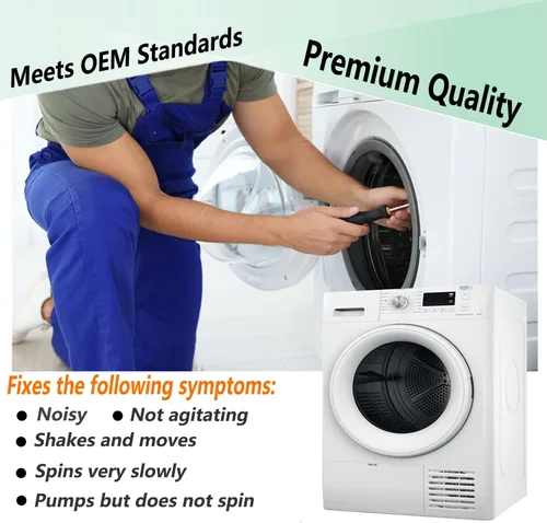 Vista 5 de Kit de Reemplazo de Perros Agitadores de Lavadora 80040, Compatible con Lavadoras Whirlpool y Kenmore - Reemplaza 285612, 285770, 3366877