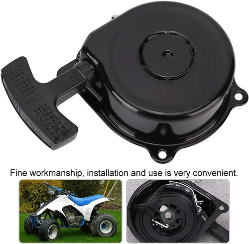 Vista 8 de 230 Starter, Lt125 Pull Start Pull Starter Kit Quadrunner Alt50 1983 a 1987 Piezas de cortacésped Accesorios ATV Pull Starter Fit For Su