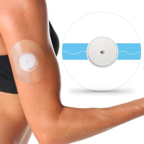 Vista 10 de 40 piezas libre 3 plus sensor cubiertas impermeables transparentes CGM parches adhesivos Protección duradera de 15 días sin látex e