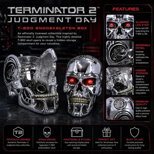 Vista 4 de Terminator Nemesis Now T- Box 7.1 in Plata, Resina