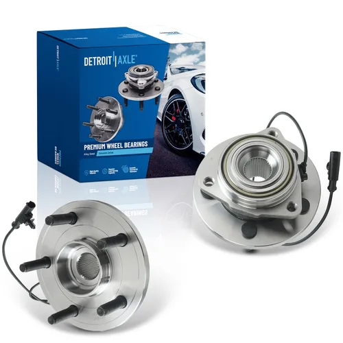 Vista 9 de Detroit Axle - 2.2L Bujes de rodamiento de rueda delanteros de 2 piezas para Honda Accord 90-97, 97 Acura CL, 2 rodamientos de ruedas y conjunto
