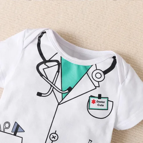 Vista 5 de Singcoco Disfraz de Haloween para bebé niño recién nacido, uniforme con sombrero