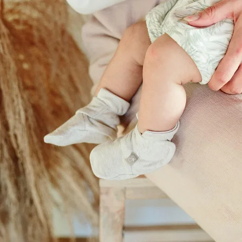 Vista 6 de goumikids Viscosa hecha de algodón de bambú Stay-On Botas