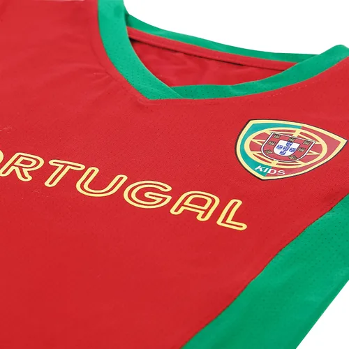 Vista 4 de BDONDON Camisetas de fútbol para niños y niñas, trajes de camiseta de entrenamiento de fútbol para niños y niñas, uniformes