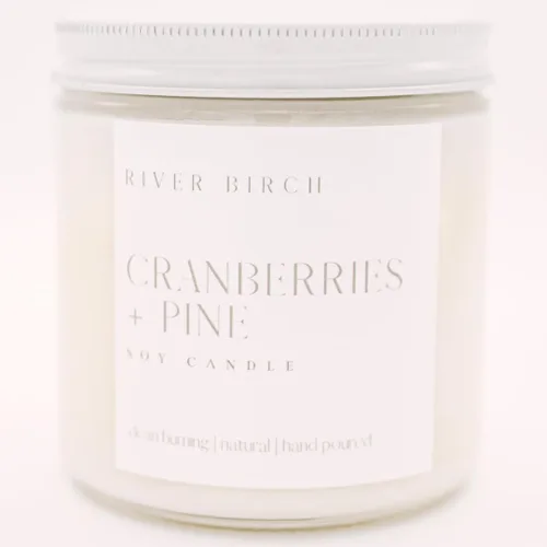 Vista 44 de River Birch Candles - Vela perfumada de almendra y miel Velas en tarro de ámbar de soja de primera calidad, totalmente naturales, no tóxicas, 8.5
