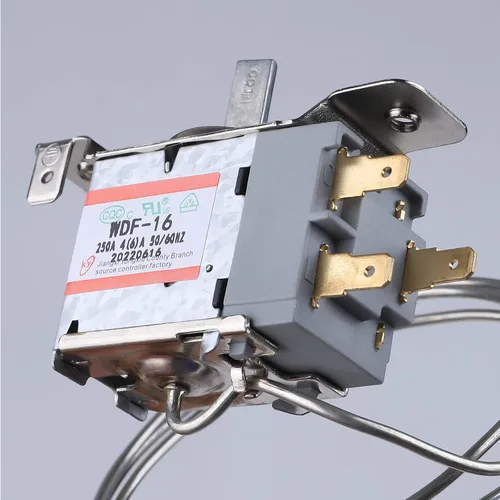 Vista 5 de Mini termostato para nevera, 3 pines WDF-16 controlador universal de termostato para refrigerador compatible con WDF-18, WDF-20