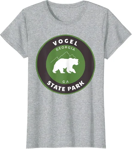 Vista 18 de Vogel State Park Georgia GA Bear Mountains - Camiseta de manga corta