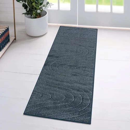 Vista 23 de LUXE WEAVERS Alfombra de Área Moderna Geométrica de Ondas Beige 2x3