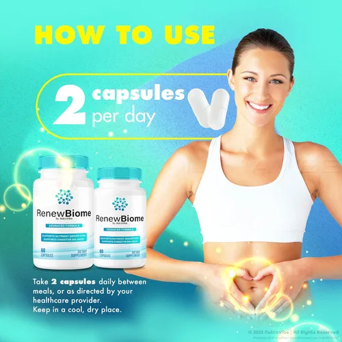 Vista 6 de (2 unidades) Renueva la piel y el intestino del bioma - Fórmula RenewBiome Skin & Gut Harmony con ingredientes limpios inspirados en semillas de uva