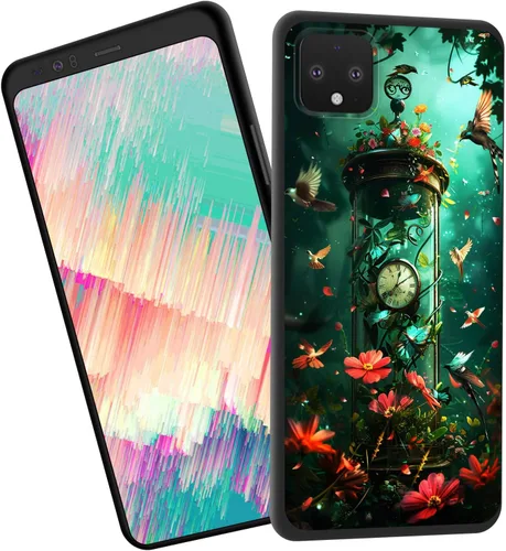 Vista 116 de for Google Pixel 4 XL Case,Slim Shockproof TPU Soft Rubber Silicone Cover Phone Case for Google Pixel 4 XL,Blue Skull Headphone
