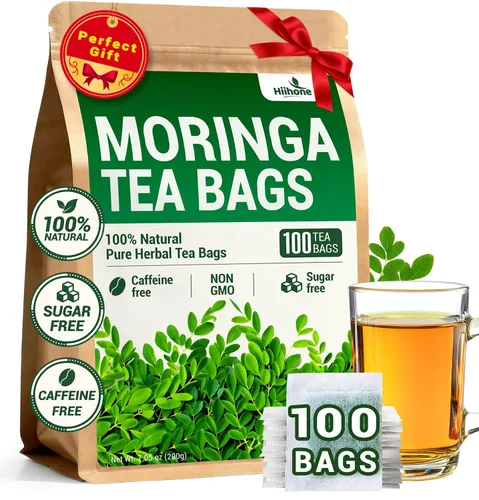 Vista 46 de Bolsitas de Té de Manzanilla, Té Herbal de Flores de Manzanilla - Sin Azúcar, Sin Cafeína, 50 Bolsitas Flores de manzanilla secas, aroma floral