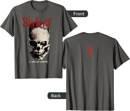 Vista 128 de Slipknot Tribal Calavera playera, niños 12, Rojo