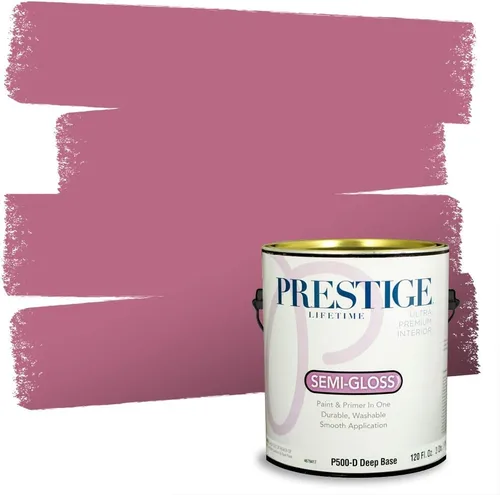 Vista 103 de Prestige Paints - Pintura exterior e imprimación en uno, 1 galón, plano, E500-P-A011GP