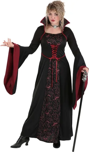 Vista 4 de California Costumes Vampiro Real para mujer