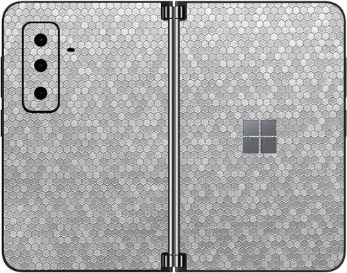 Vista 9 de SopiGuard Skin para Microsoft Surface Duo 2 2ª generación de borde a borde de paneles delanteros y traseros de vinilo (piedra de ladrillo)