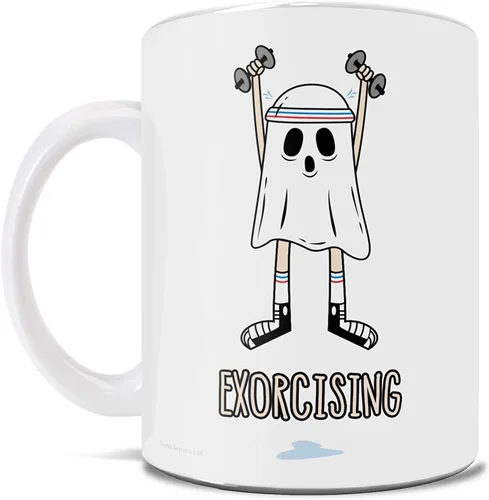 Vista 81 de Trend Setters Friends the Television Show – 25 años – Mercancía oficial – Taza de café o té de cerámica blanca de 11 onzas – perfecta para regalar