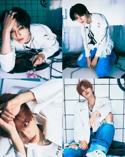 Vista 4 de (P.O.B) STRAY KIDS [- (ROCK) - ESTRELLA] Mini álbum (HEADLINER Ver. +Tarjeta de fotos de regalo de tienda) K-POP SELLADO