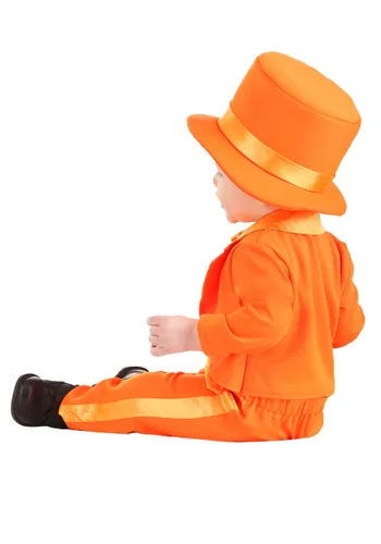 Vista 2 de Disfraz para bebé de traje naranja Multicolor
