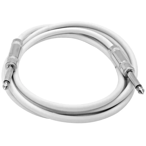 Vista 30 de Seismic Audio Cables para altavoces de guitarra, cables de guitarra TS de ¼”, negros, 2 pies