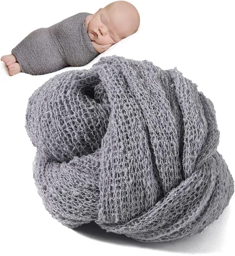 Vista 13 de Accesorios de fotografía para recién nacidos, manta elástica para fotografía de recién nacidos, para bebés, niños y niñas, posando accesorios