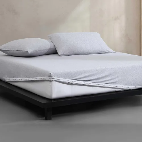 Vista 12 de Calvin Klein - Juego de sábanas de tamaño individual, ropa de cama de mezcla de algodón naturalmente suave - Sábanas con funda de almohada a juego