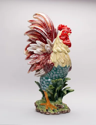 Vista 5 de Appletree Design - Figura de gallo de un día en el campo, 23-1/2 pulgadas de alto