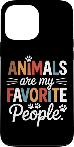 Vista 24 de Pet Parent Animals are My Favorite People Fur Family Case for iPhone XR